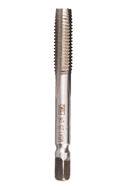 Метчик машинно-ручной M8×1,25 LH Р6М5